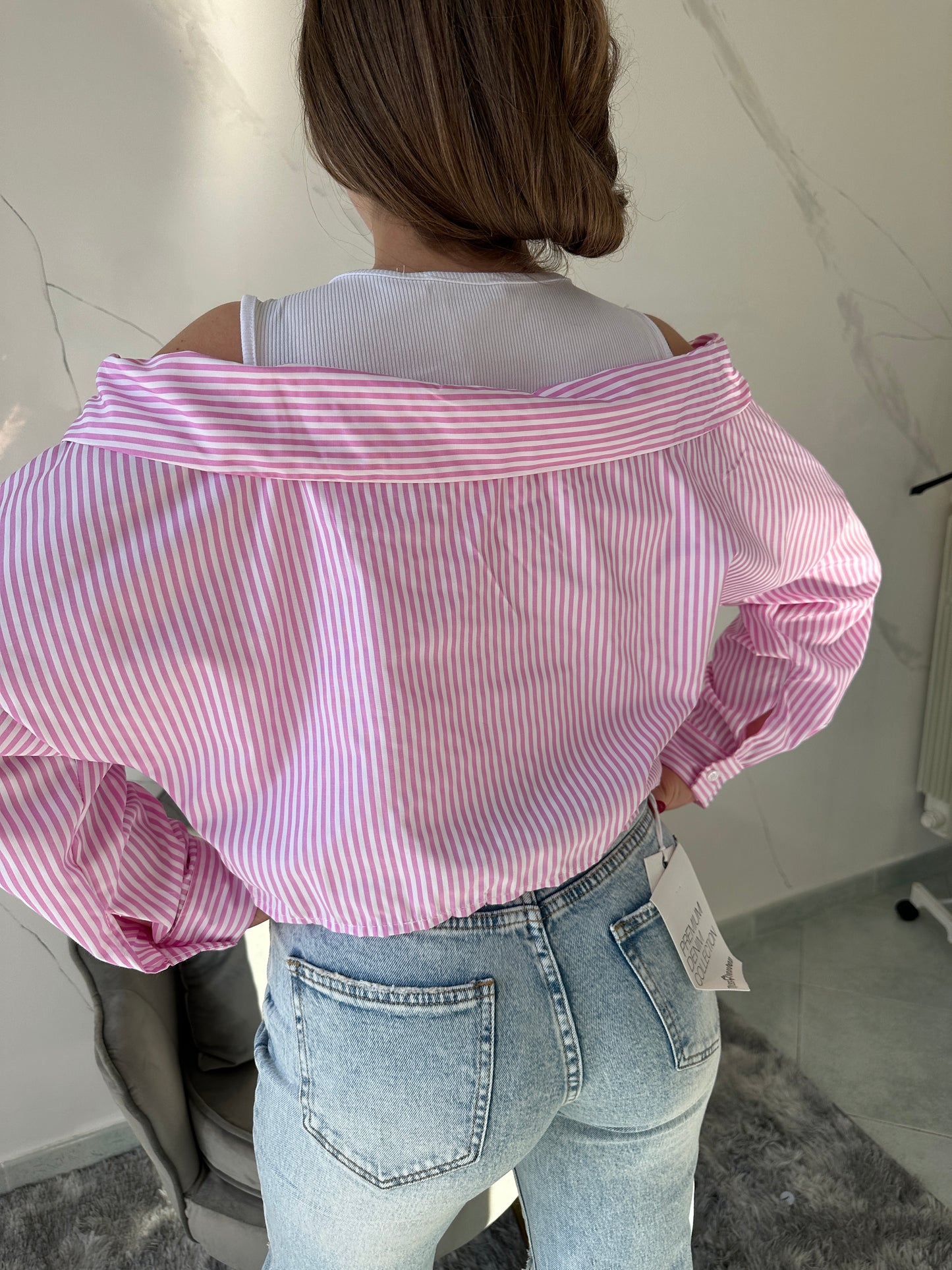 Top con camicia
